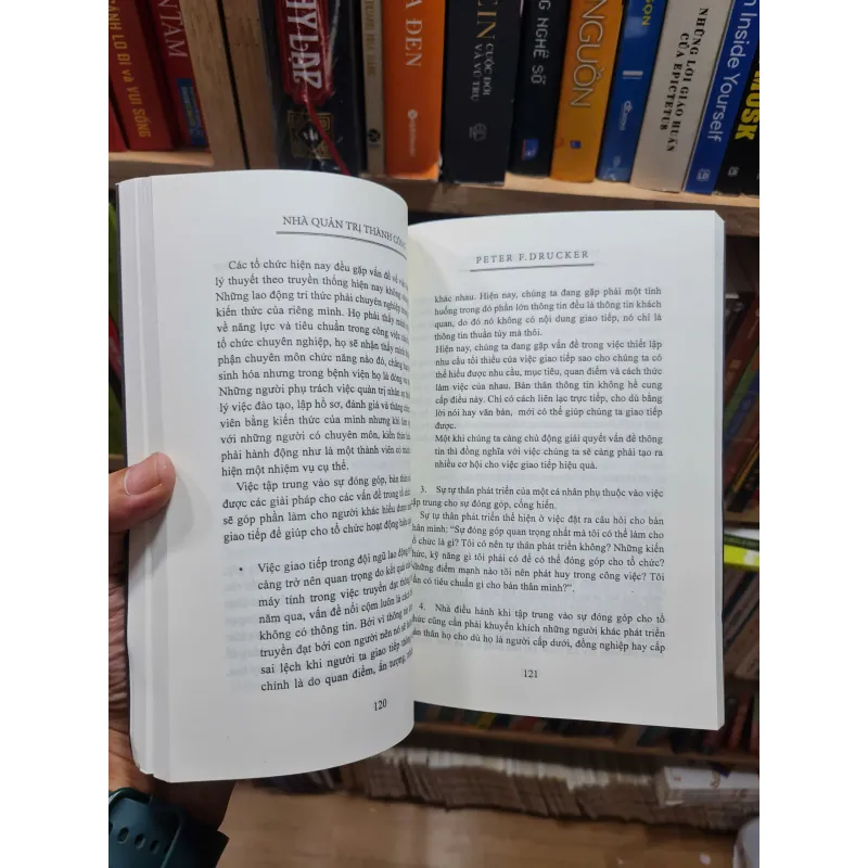 [Phiên Chợ Sách Cũ] Nhà Quản Trị Thành Công - Peter F. Drucker, mới 80% (TSTK) 593445