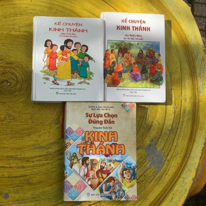 COMBO KỂ CHUYỆN KINH THÁNH ( từ 0 đến 15 tuổi) & SỰ LỰA CHỌN ĐÚNG ĐẮN  792830