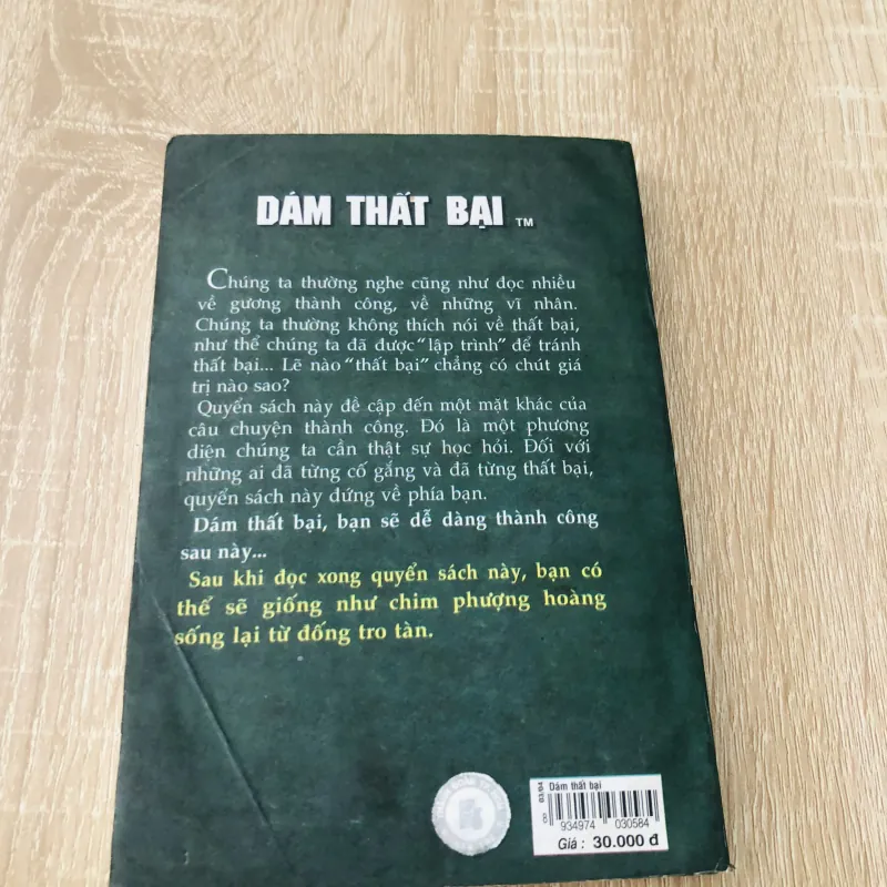 DÁM THẤT BẠI ( sách dịch) - 286 trang, nxb: 2005 314678