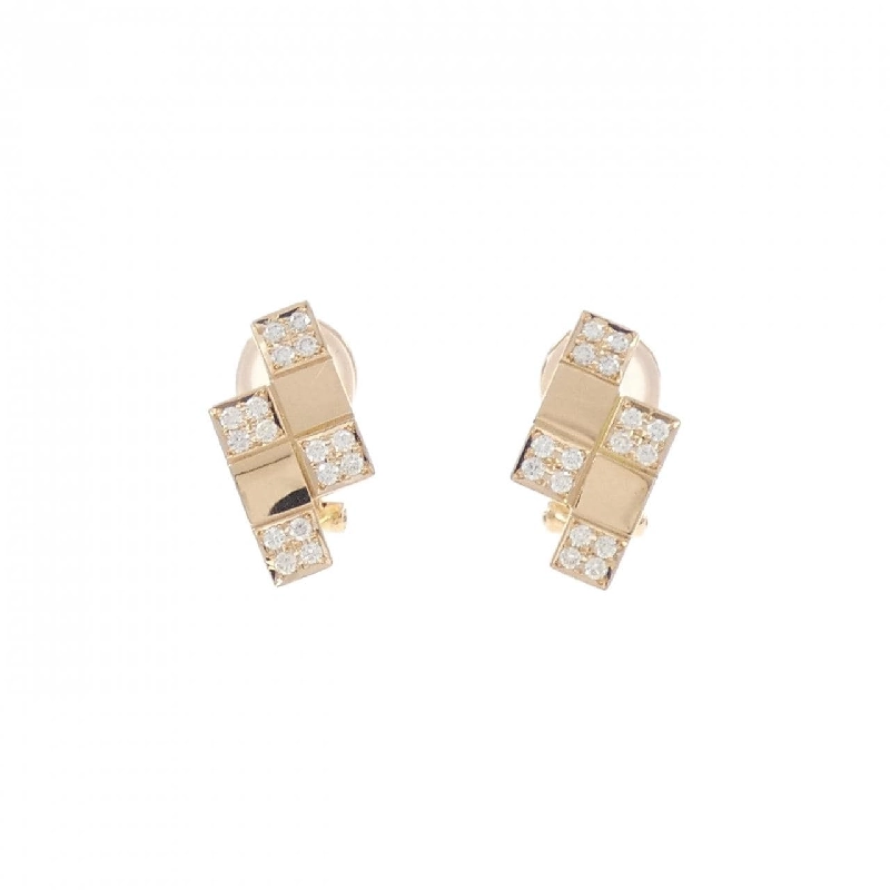 K18PG Bông tai kim cương 0.26CT - Hàng hiệu Chính hãng 870210