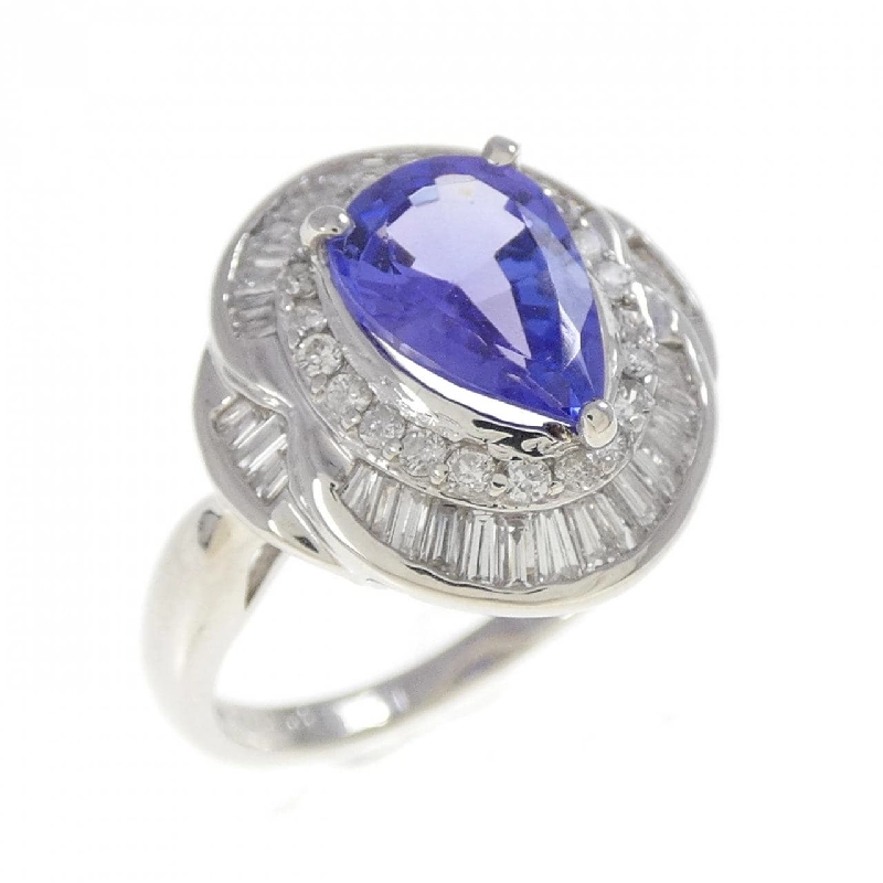 Nhẫn Tanzanite PT900 1.31CT 666344