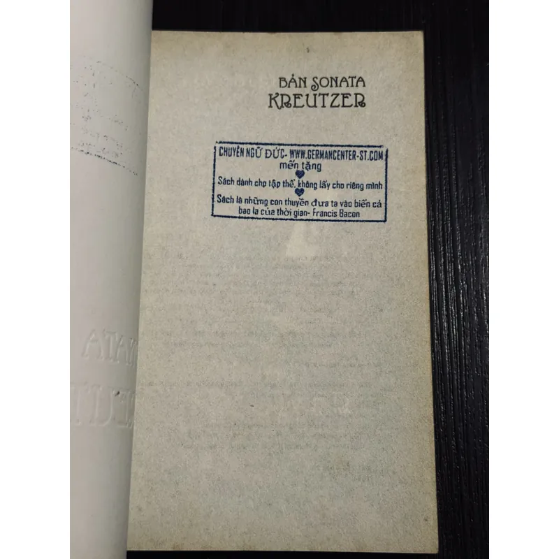Bản Sonata Kreutzer 706750