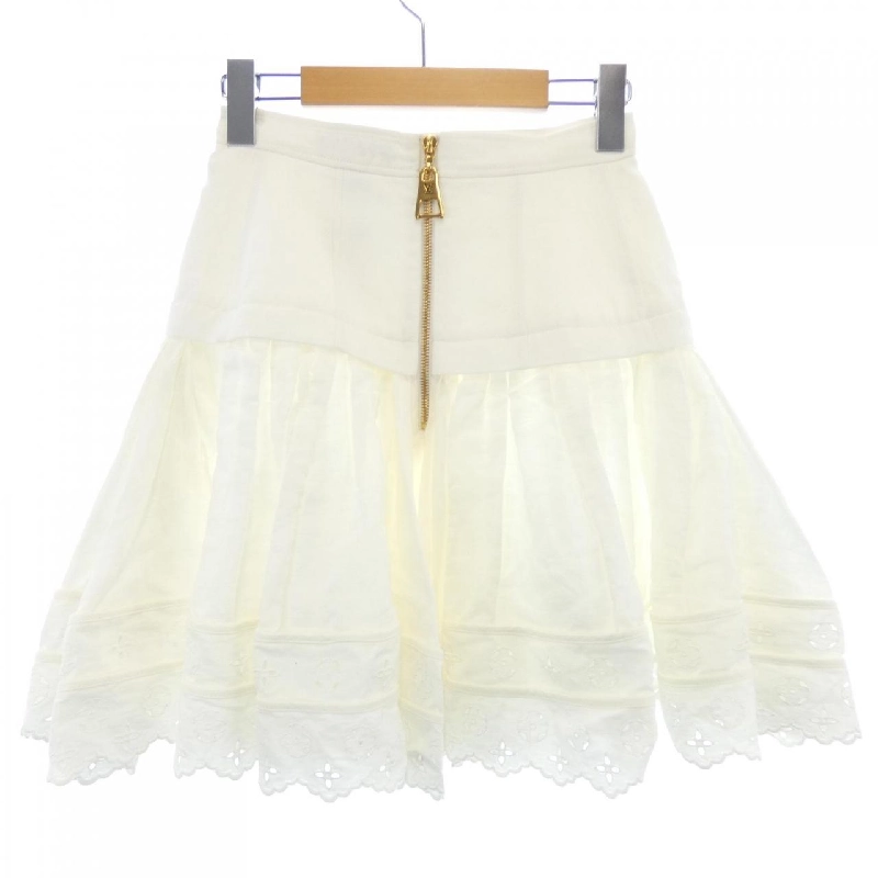 Chân váy ruffle monogram Broderie Anglaise Louis Vuitton FNJB01O92 - Hàng hiệu Authentic 816592