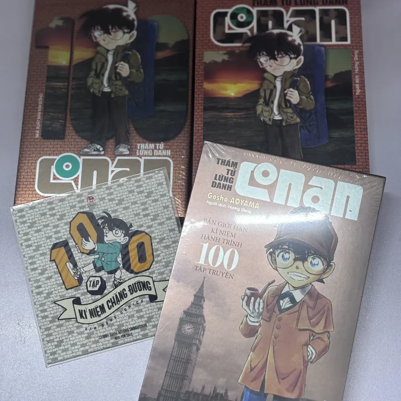 Truyện tranh Combo 3q Conan tập 100 (seal) 995928