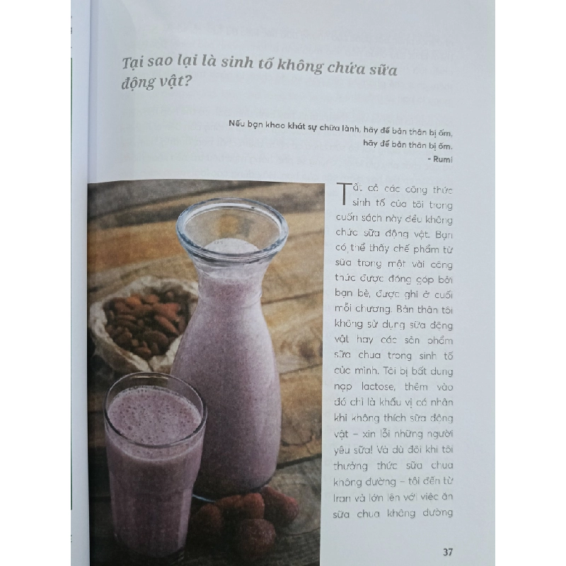 Smoothie: Giải pháp từ thiên nhiên giúp giảm cân, thải độc, phòng bệnh, sống lâu - Farnoosh Brock (Đặng Thanh Loan dịch) 477722