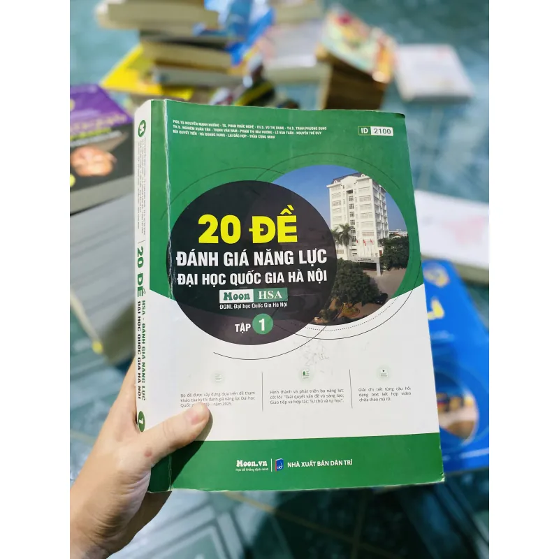 20 Đề Luyện Thi Đánh Giá Năng Lực Theo Cấu Trúc Đề Thi Của Đại Học Quốc gia Hà Nội (Moon) 752306