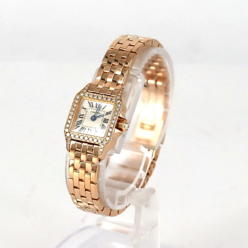 Cartier Mini Santos de Mademoiselle PG/D WF9011Z8 PG･RG Quartz - Hàng hiệu Authentic 875167