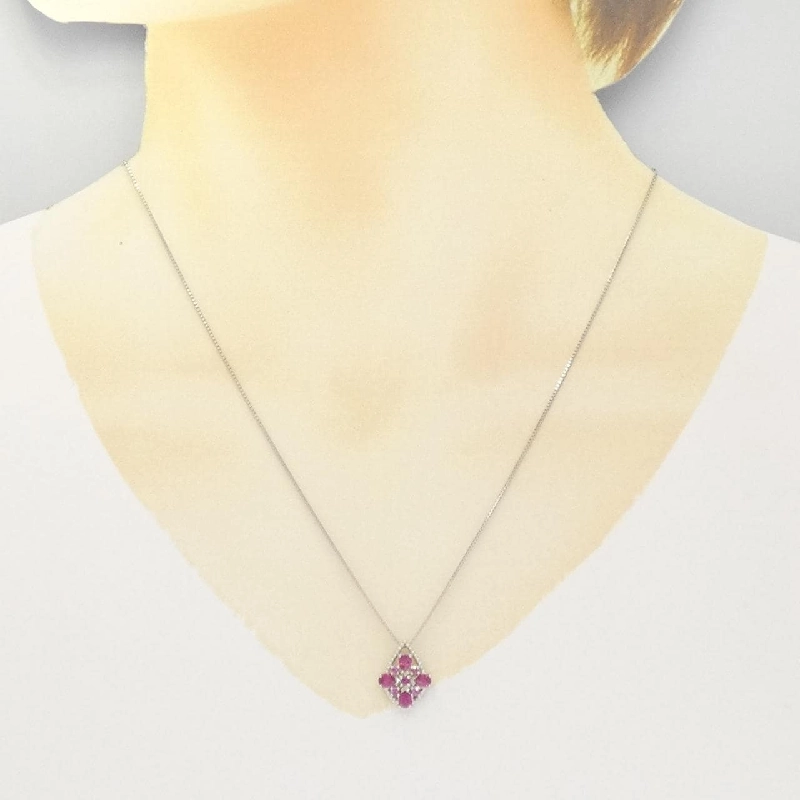 Dây chuyền Ruby 0.50CT - Hàng hiệu Authentic 863012