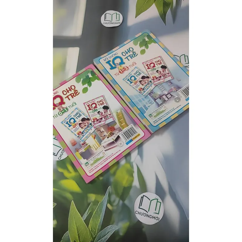 Bộ 2 Cuốn: Bồi Dưỡng IQ Cho Trẻ Từ 0-3 Tuổi - Tạ Băng & Lâm Nghĩa Vân & Ngô Thiệu Lâm 1018928