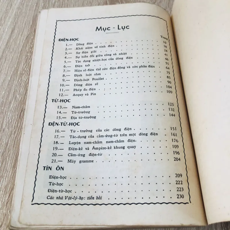 ĐIỆN HỌC ĐỆ NHỊ A & B & KỸ THUẬT 971904