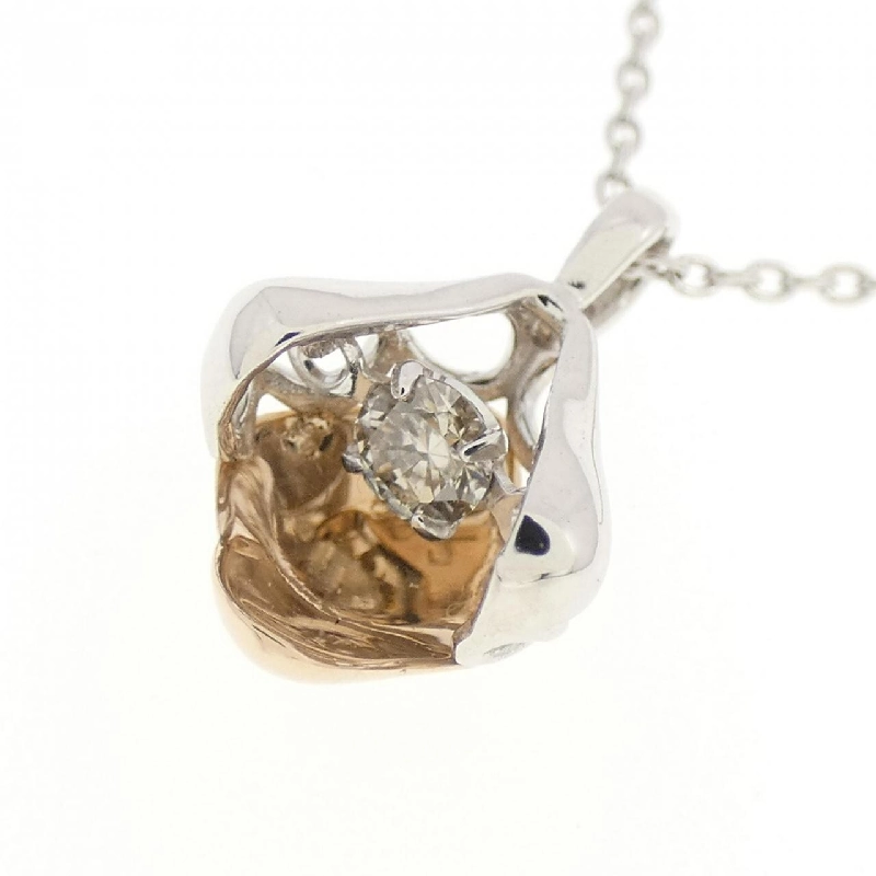 K18WG/K18PG Dây chuyền kim cương 0.09CT - Hàng hiệu Chính hãng 863234