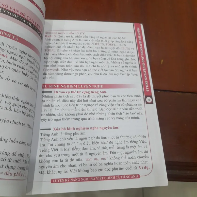 Luyện kỹ năng Nghe & Viết CHÍNH TẢ TIẾNG ANH (có CD) 750982