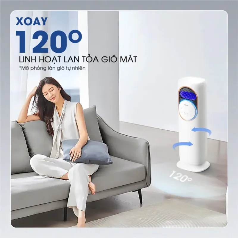 Quạt điều hòa thông minh KSA368 KALITE màu trắng chính hãng mới 100% 572043