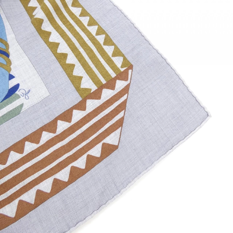 HERMES FANTAISIE D`ETRIERS H243921S Khăn choàng - Hàng hiệu Authentic 835163