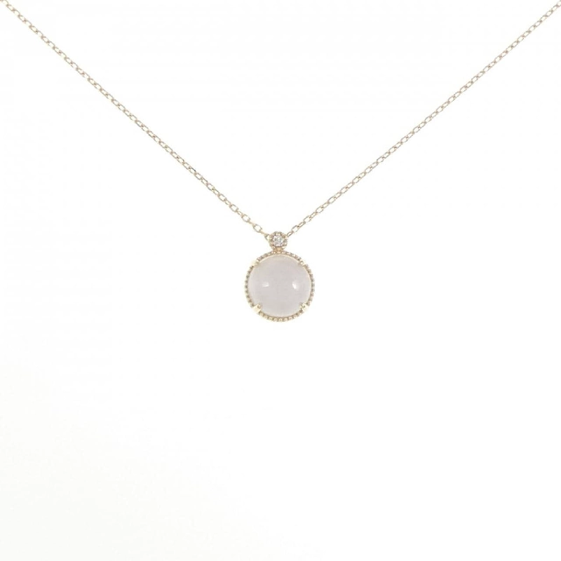 K10YG Dây chuyền đá mặt trăng - Hàng hiệu Authentic 860269