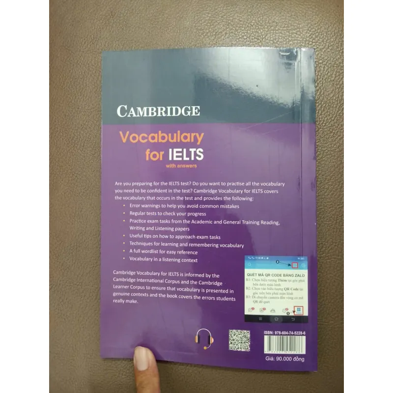 Từ vựng luyện thi IELTS (Vocabulary for IELTS with answers) 604701