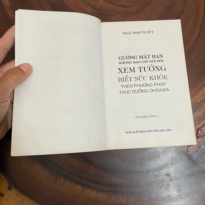 [Chữ Ký Tác Giả] II Xem Tướng Biết Sức Khoẻ _ Theo Phương Pháp Thực Dưỡng Ohsawa - 2009 443413