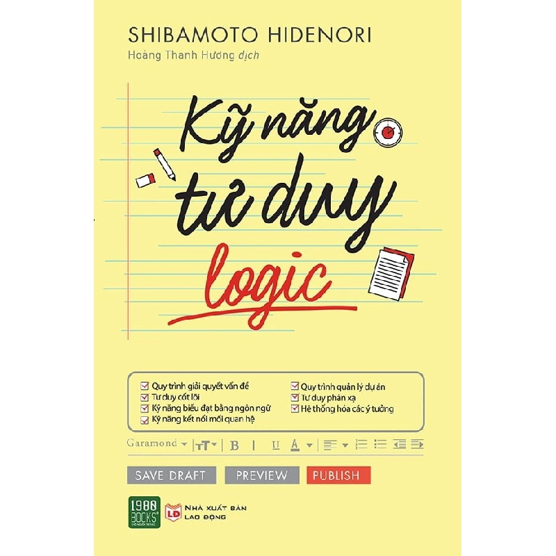 Kỹ Năng Tư Duy Logic - Shibamoto Hidenori ASB.PO Oreka Blogmeo 230225 395240