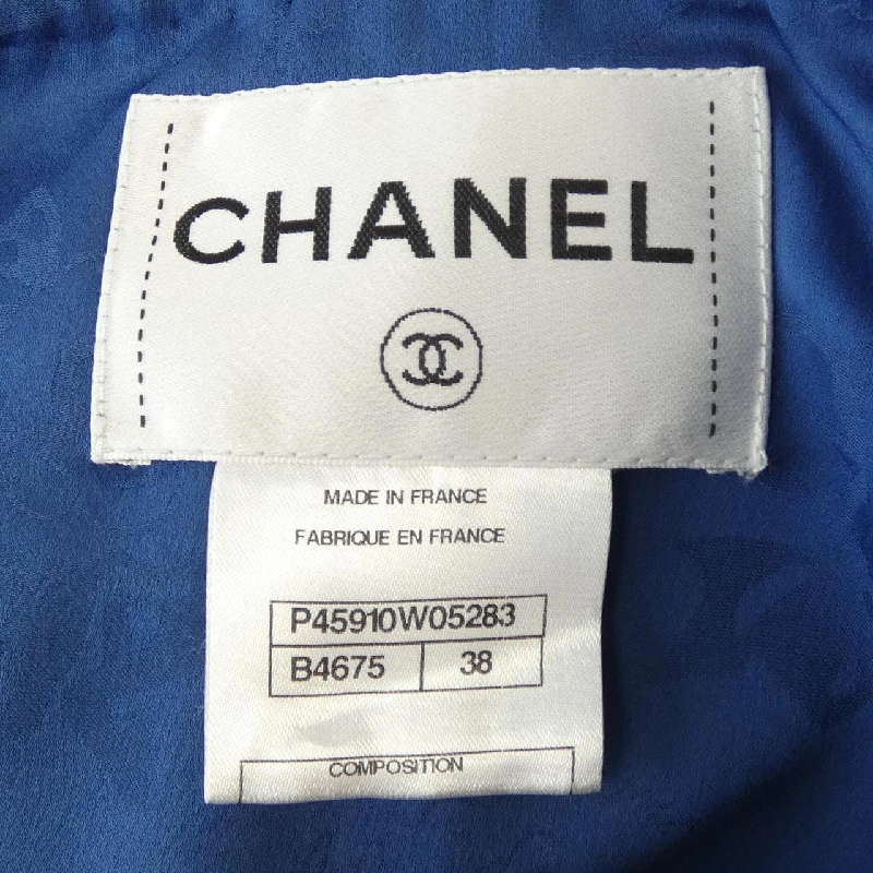 Áo khoác không cổ CHANEL P45910W05283 - Hàng hiệu Authentic 820133