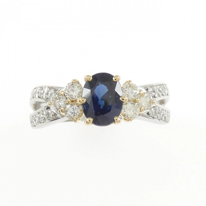 Nhẫn Sapphire PT900/K18YG 0.92CT 667432