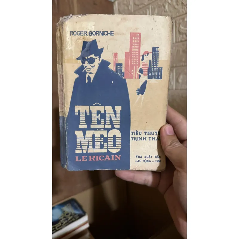 Sách trinh thám cũ hiếm gặp Tên Mẽo 721116