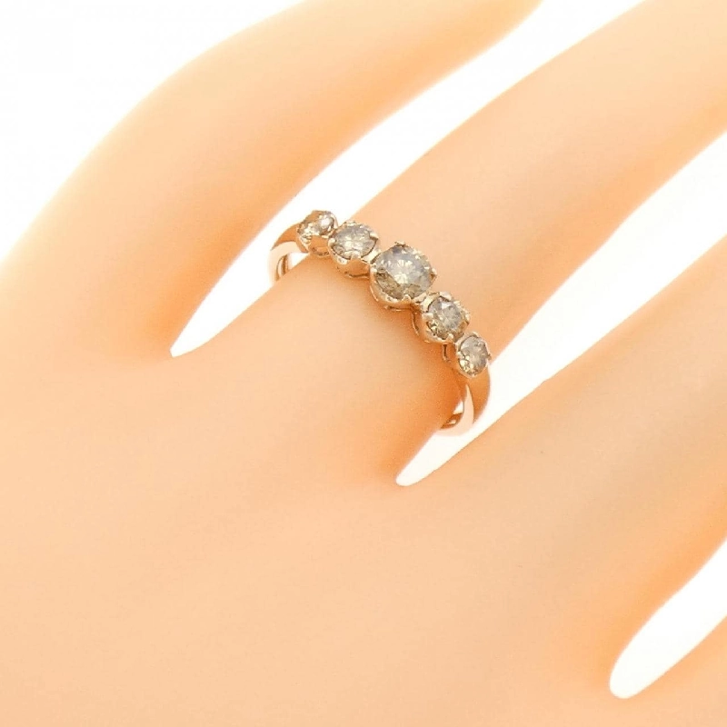 Nhẫn kim cương K18PG 0.50CT 672302