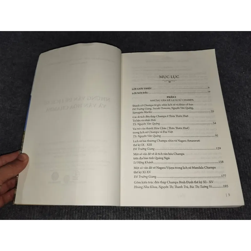 NHỮNG VẤN ĐỀ LỊCH SỬ VÀ VĂN HOÁ CHAMPA 992274