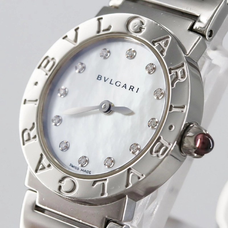 Bulgari Bulgari Bulgari 12P BBL26S/BBL26WSS/12 SS Quartz - Hàng hiệu Chính hãng 881942