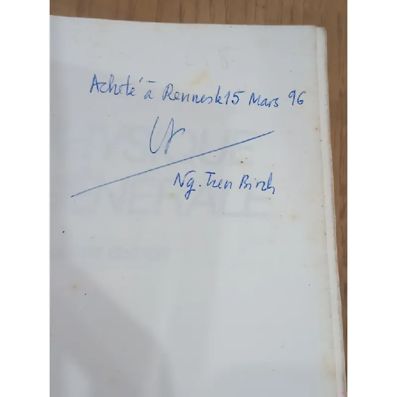 Physique Generale 1 (Deuxieme Edition)  - Alonso/Finn 703606