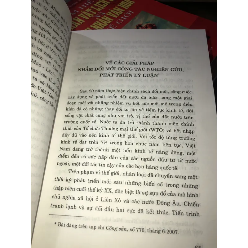Góp phần nghiên cứu một số vấn đề phát triển của Việt Nam  738774