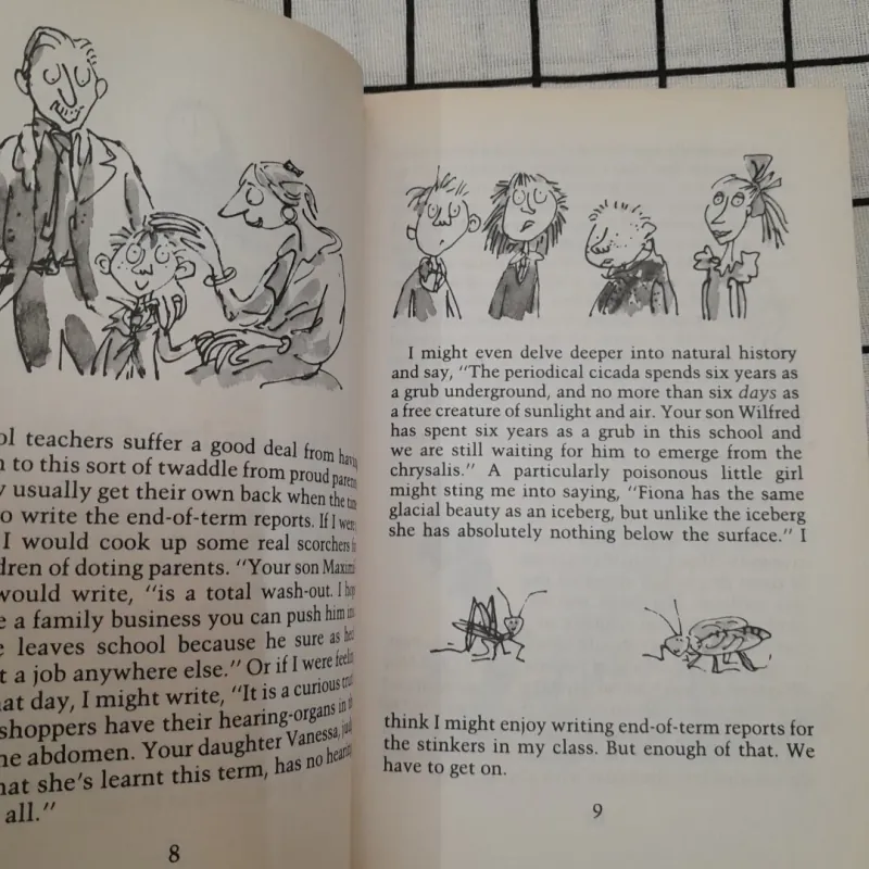 Ngoại văn Anh_ Roald Dald. MATILDA Illust. by Quentin. Puffin book.  786578