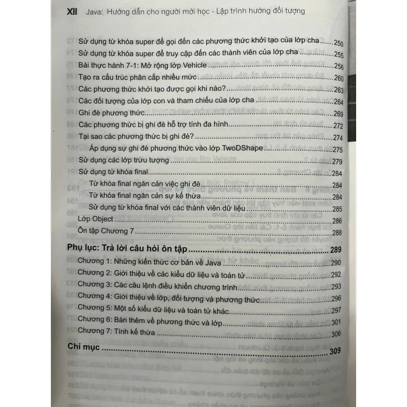 JAVA HƯỚNG DẪN CHO NGƯỜI MỚI HỌC- OOP - JAVA (Full bộ 2 tập) 928774