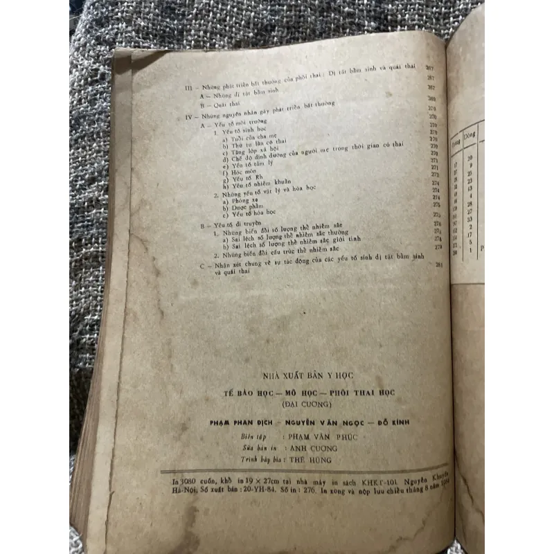 tế bào, mô học, phôi thai học 290 trang khổ lớn  1009098