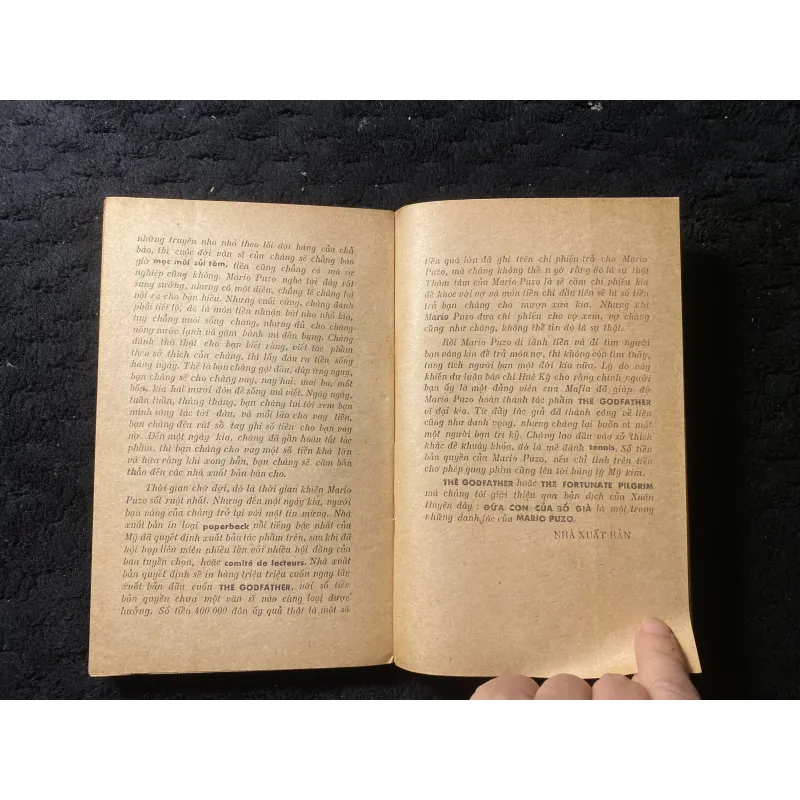 [ Sách xưa] ĐỨA CON CỦA BỐ GIÀ-MARIO PUZO 1037831