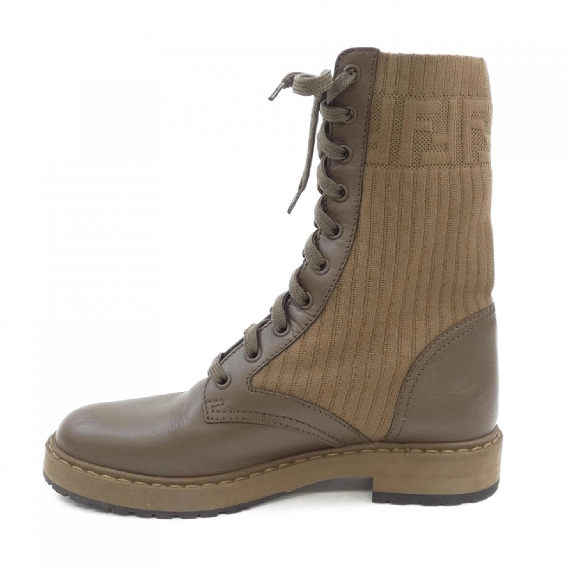 【Mã giảm giá】Giày bốt FENDI 663291