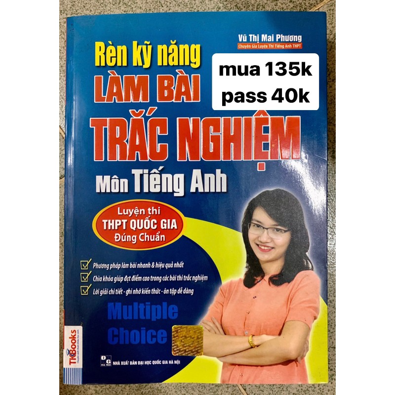Sách Luyện thi trắc nghiệm tiếng Anh 14967