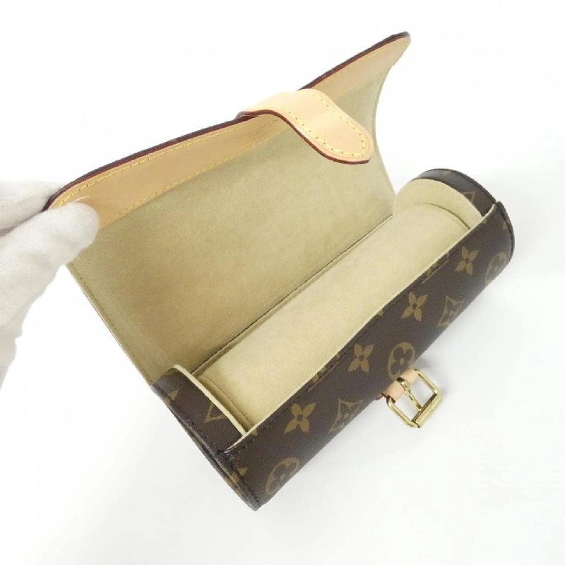 Louis Vuitton Monogram Etui 3 Montre M47530 Hộp đồng hồ - Hàng hiệu Chính hãng 808184