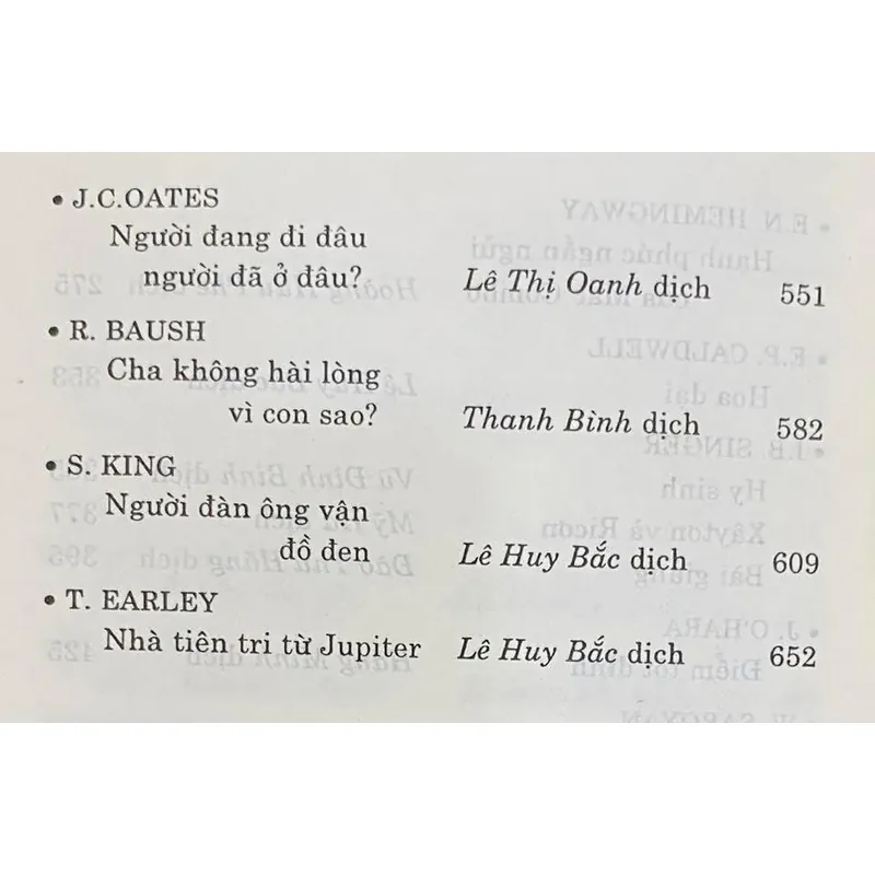 Tập truyện mỹ nhiều tác gia thế giới 594819