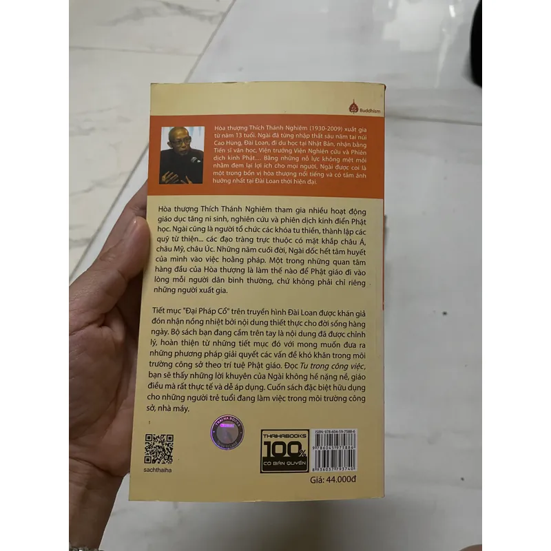 Tu trong công việc - Thích Thánh Nghiêm 719498