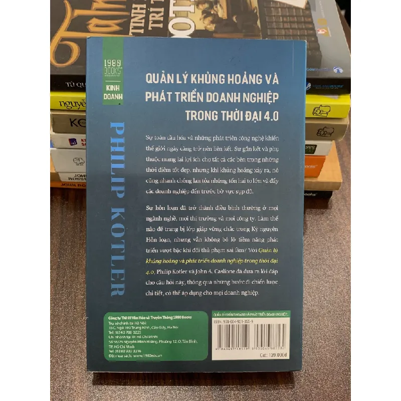 Quản lý khủng hoảng và phát triển doanh nghiệp trong thời đại 4.0 – Philip Kotler & John A. Caslione 554172