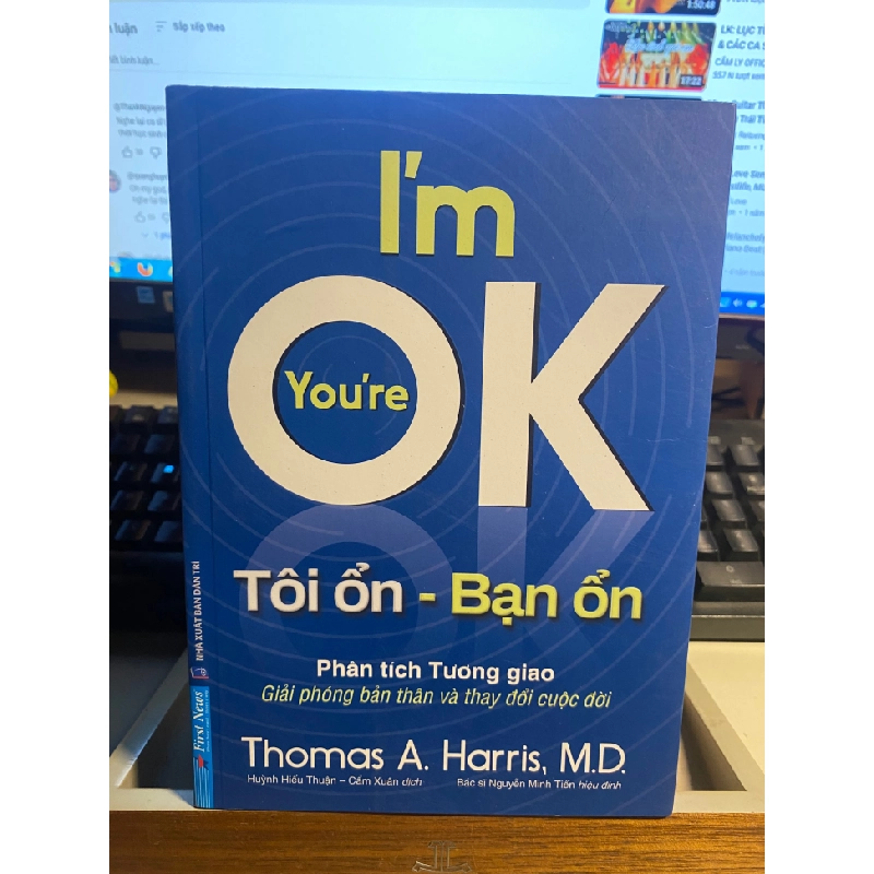 Tôi Ổn - Bạn Ổn-Tác giả Thomas A Harris-sách kỹ năng sống- sách mới 98% 410717