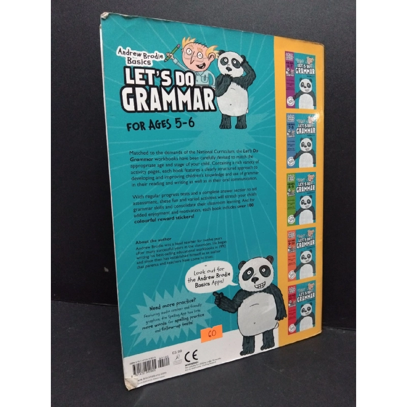 Let's do grammar for ages 5 - 6 (with over rewaed stickers) mới 80% ố nhẹ HCM2809 NGOẠI VĂN 917214