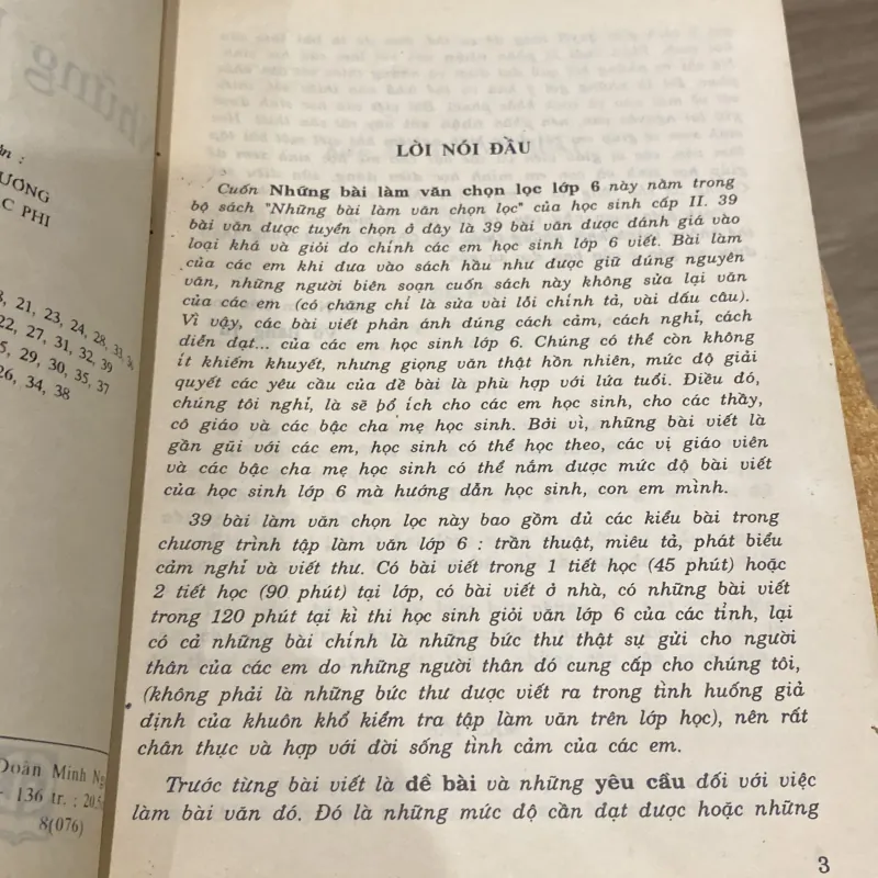 NHỮNG BÀI VĂN CHỌN LỌC LỚP 6 (XB 1995) 993975