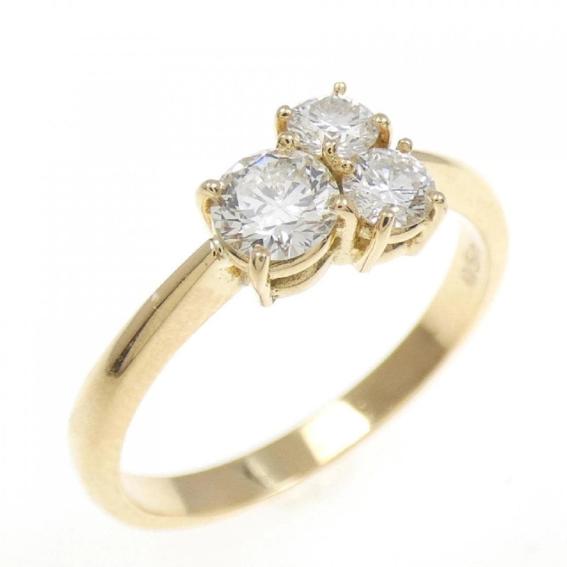 Nhẫn kim cương K18YG 0.50CT 669780