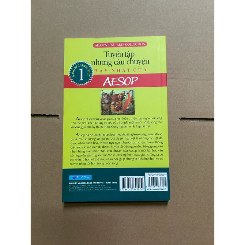 Tuyển tập những câu chuyện hay nhất của Aesop (song ngữ Anh - Việt) 701706