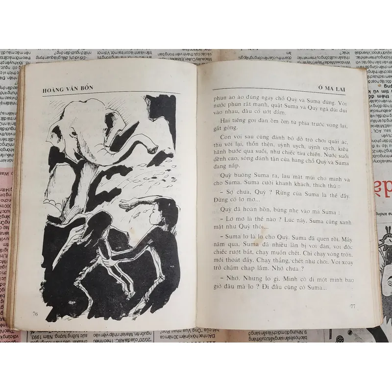 Tiểu thuyết của Hoàng Văn Bổn: Ó MA LAI (có tranh vẽ minh họa) 726045