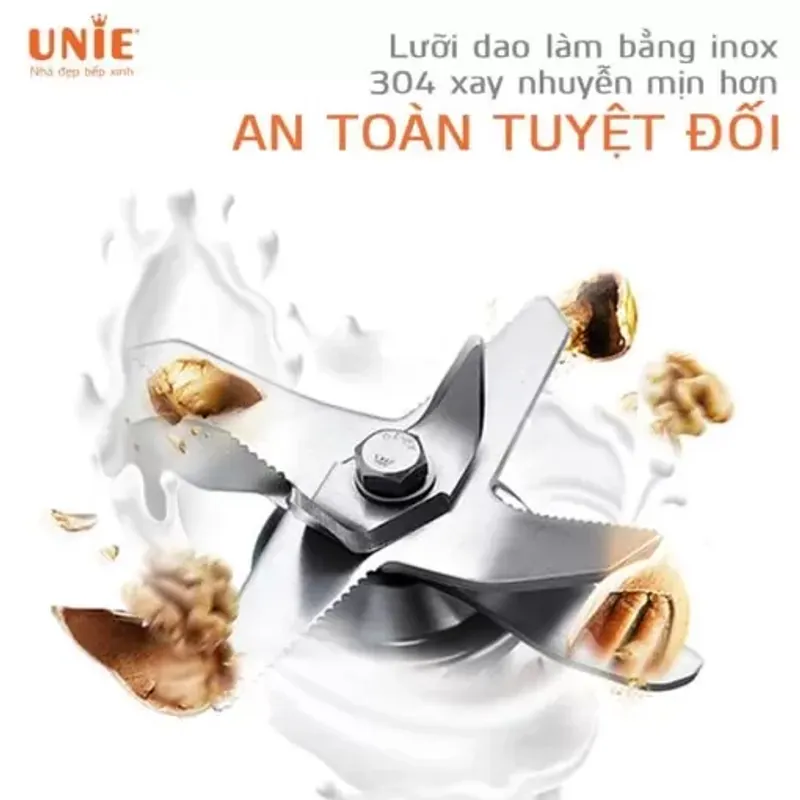 UNIE V1S – MÁY LÀM SỮA HẠT 1.75L – CÔNG SUẤT 1800W MẠNH MẼ – 9 CHƯƠNG TRÌNH XAY NẤU! 722619