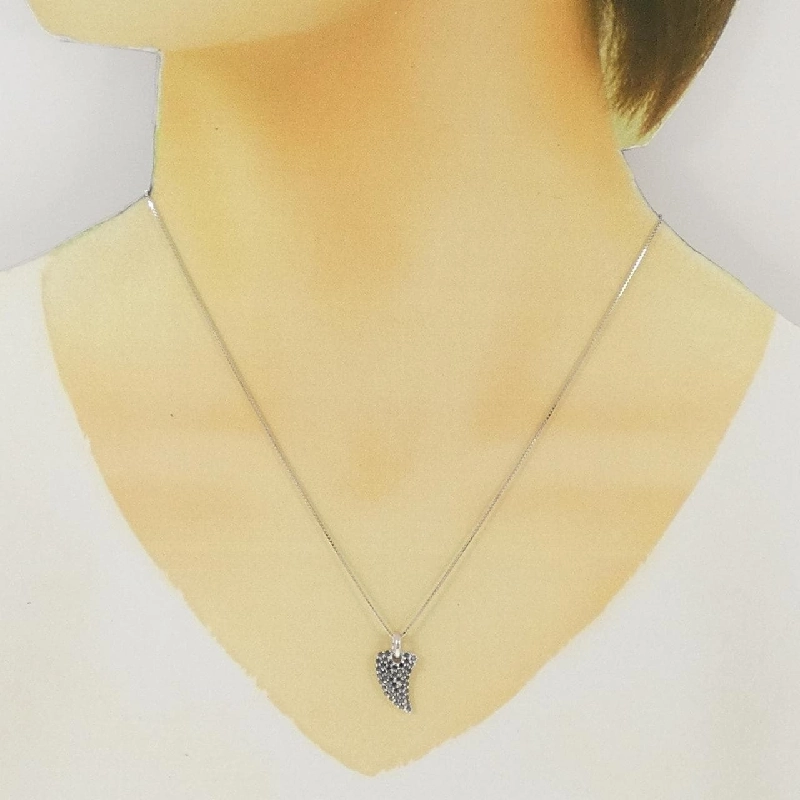 750WG/K18WG Pave Diamond Necklace - Hàng hiệu Authentic 860587