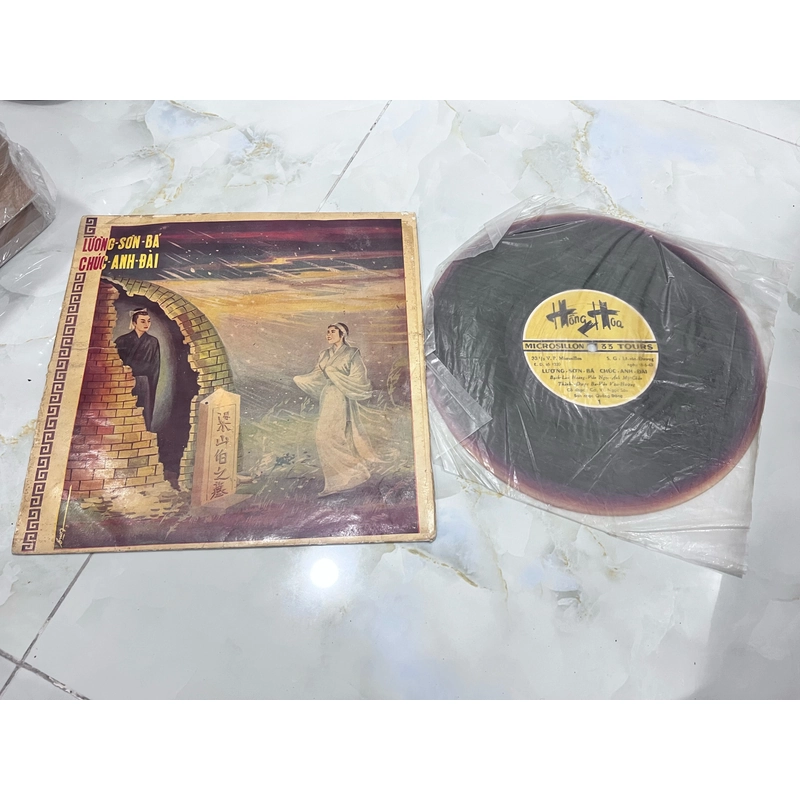 Đĩa nhựa 33 vòng - Lương Sơn Bá - Chúc Anh Đài 443176