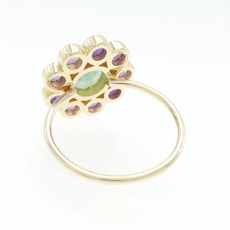 Nhẫn ngọc lục bảo K10YG 666974